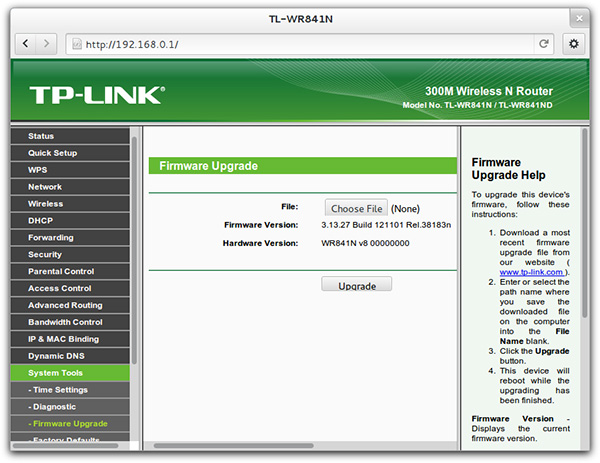 Tp Link Tl Wr841n Wireless N Router Firmware Gallery