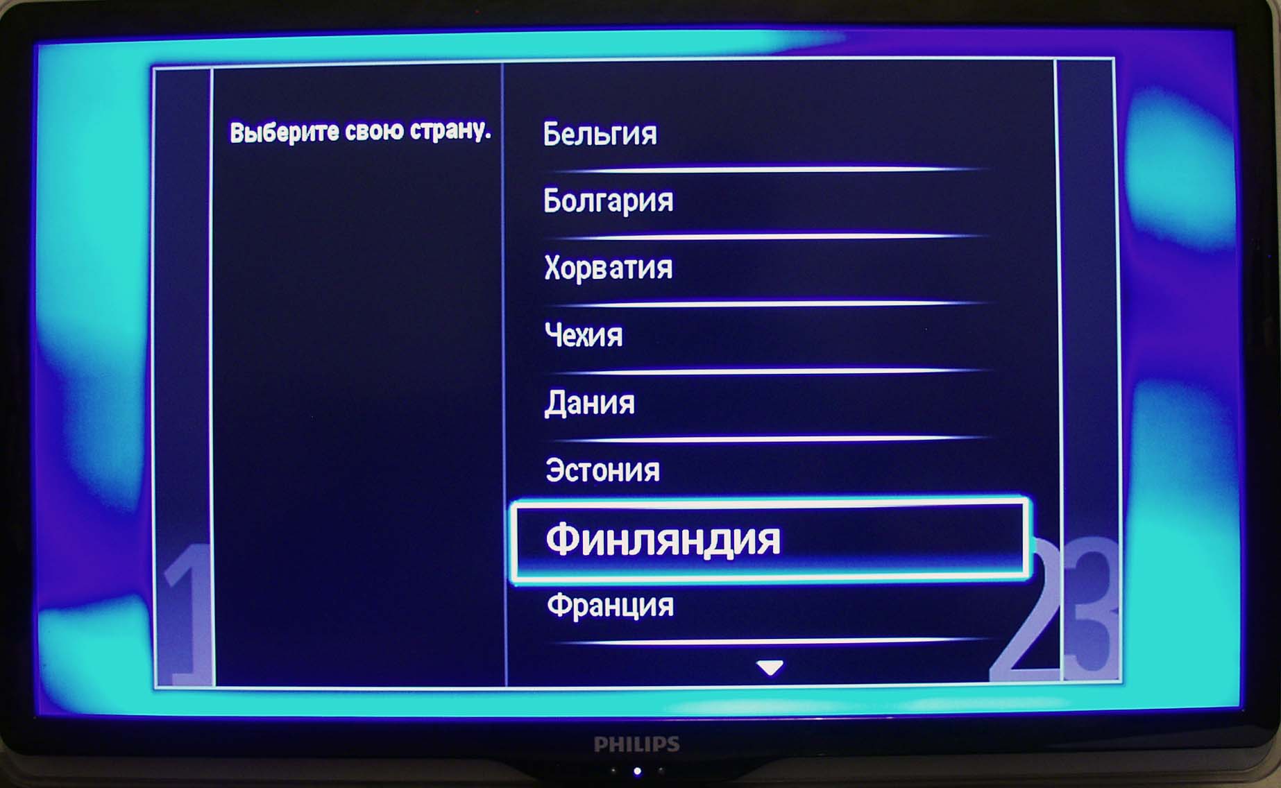 Как установить телевизор филипс. Настройки цифровых каналов на ТВ Филипс. Телевизор Филипс 32 меню настроек. Меню телевизора Филипс приставка. Цифровые каналы телевизор Philips.